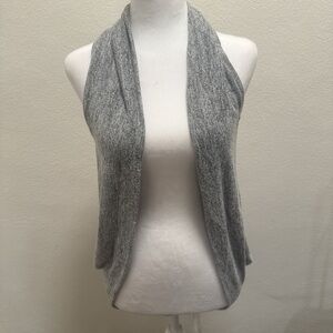 Pretty Good Grey Open Front Cardigan
